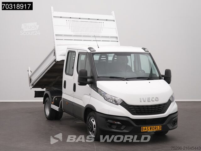 Krovimo platforma Iveco Daily 35C14 Dubbel Cabine Open Laadbak Dubbellu...