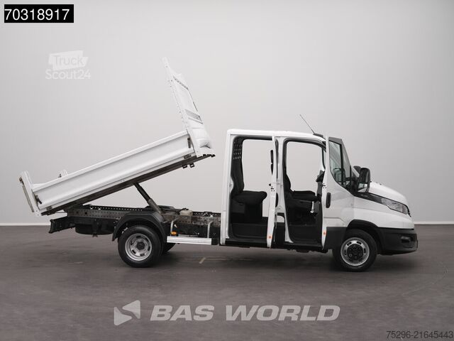 Krovimo platforma Iveco Daily 35C14 Dubbel Cabine Open Laadbak Dubbellu...