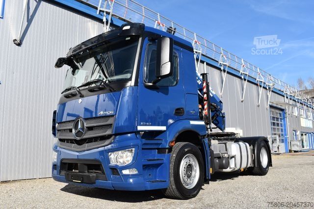 Standard SZM MERCEDES-BENZ Actros 1843 L E6 Retarder Kran Atlas 172.3E