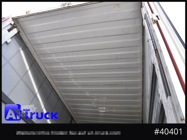 Wechselbrücke mit Pritsche & Plane WECON WPR 782 NVSGA, Jumbo verzinkt, durchladbar