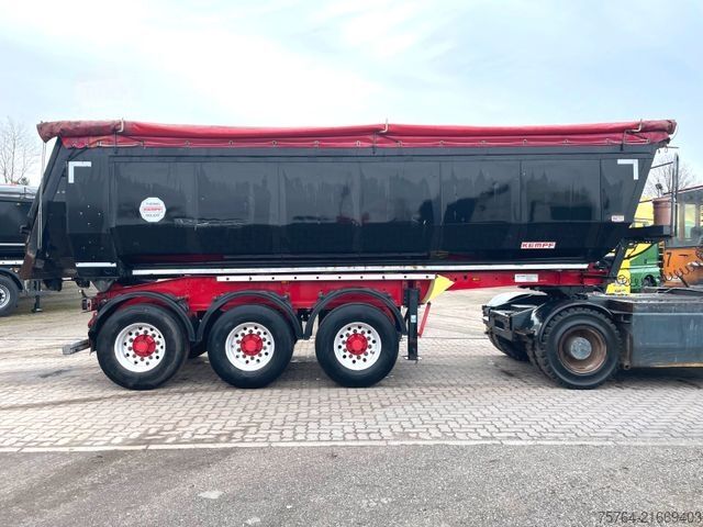 Semirremolque volquete KEMPF ca. 25m³ Thermokippauflieger / Alufelgen