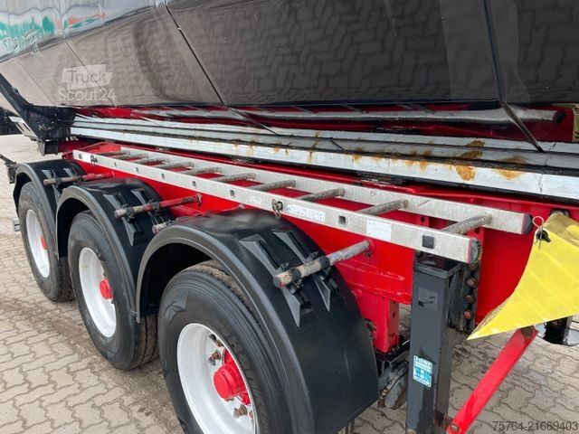 Semirremolque volquete KEMPF ca. 25m³ Thermokippauflieger / Alufelgen