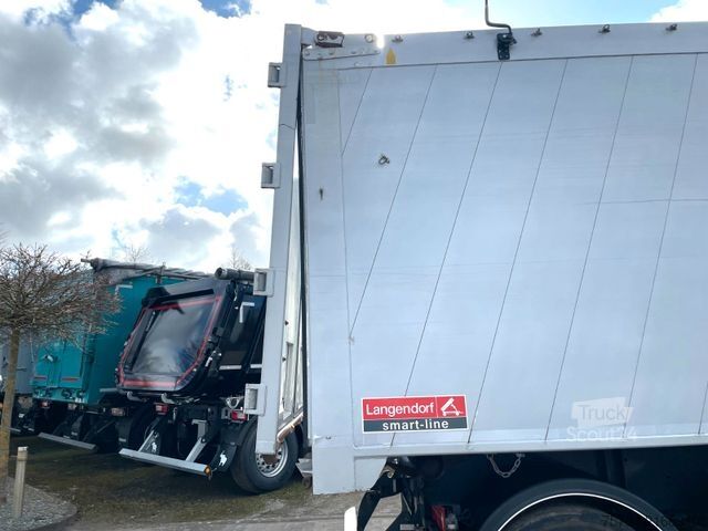 Tipper semitrailer LANGENDORF ca. 50m³ Getreidekipper Aluminium / Unfaller!!!