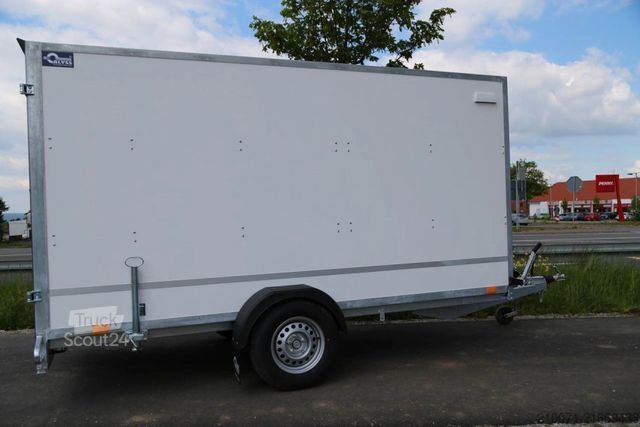 Dobozos pótkocsi BLYSS Kofferanhänger 358x146x180cm 1300kg zGG