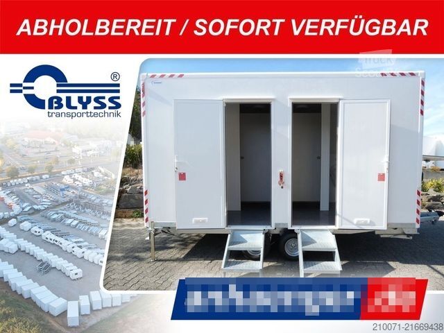 Remorcă auto BLYSS Toilettenanhänger 420x230x230cm 2000kg zGG