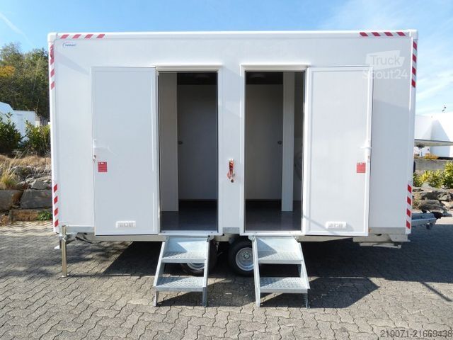 Remorcă auto BLYSS Toilettenanhänger 420x230x230cm 2000kg zGG