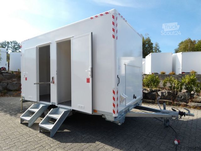 Remorcă auto BLYSS Toilettenanhänger 420x230x230cm 2000kg zGG