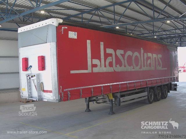 Auflieger mit Pritsche & Plane Schmitz Cargobull Curtainsider Standard