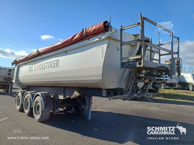 Semirremolque volquete Schmitz Cargobull Tipper Steel half pipe body