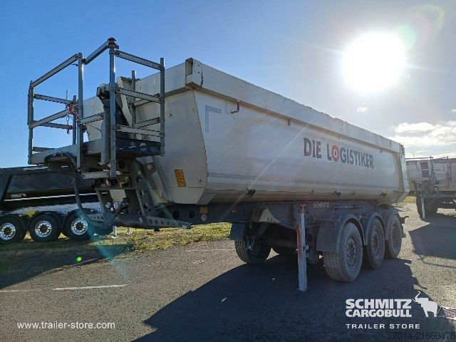 Semirremolque volquete Schmitz Cargobull Tipper Steel half pipe body