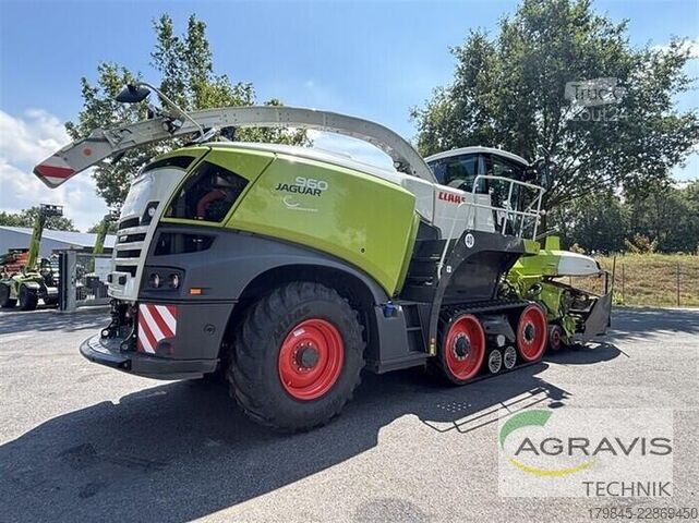 Silosasmalka Claas JAGUAR 960 TERRA-TRAC 4 WD/ Allrad + Orbis 750