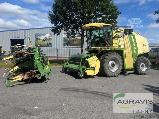 Hakselaar Krone BIG X 700 + Easy Collect 753 + Easy Flow 3001