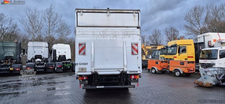 Skåpbil Mercedes-Benz 816L LBW, Blatt gefedert