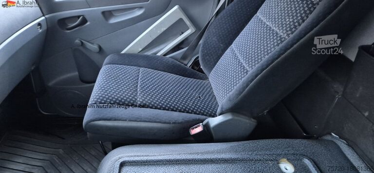 Box van Mercedes-Benz 818L LBW, Luftfederung