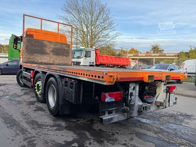 Teherautó platóval (nyitott) MAN TGS 26.420BL/6X2-Vorlauf-Lenk-ADR-284TKM