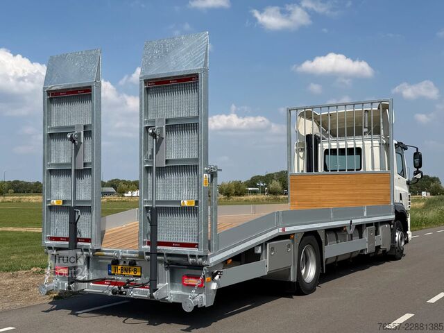 Car carrier van DAF CF 340 CF340.19 EURO6 OPRIJWAGEN.