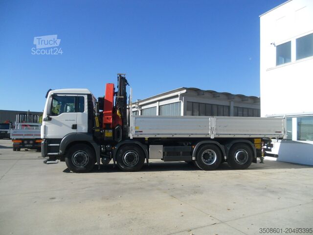 Dvignalo nameščeno na tovornjak MAN TGS 32.480