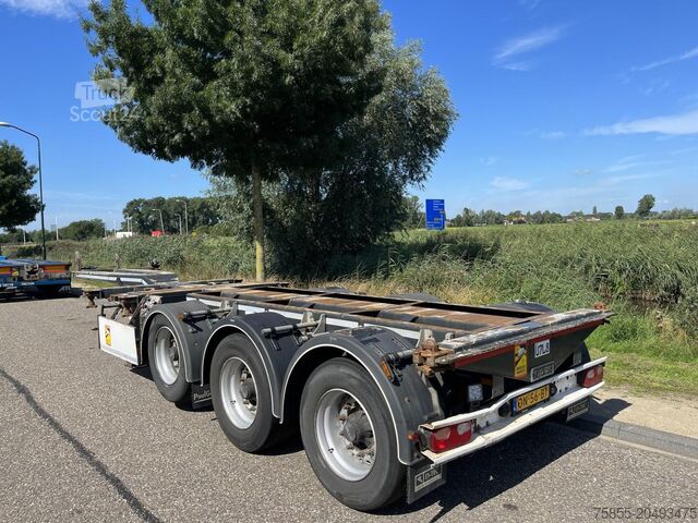 Konteineru pārvadājumi D-Tec Flexitrailer Multi - All container types / Lift...