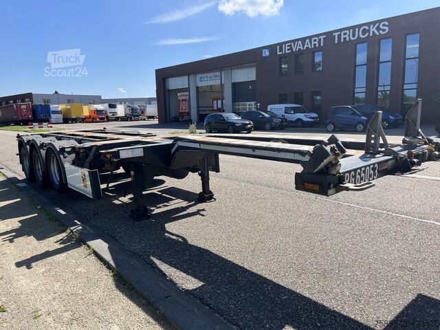 Přeprava kontejnerů D-Tec Flexitrailer Multi - All container types / Lift...