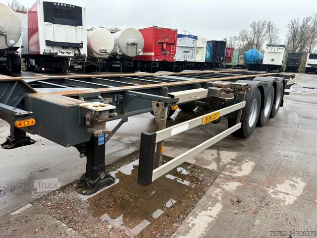 Transport af containere Groenewegen Container 20xft 1x 40ft