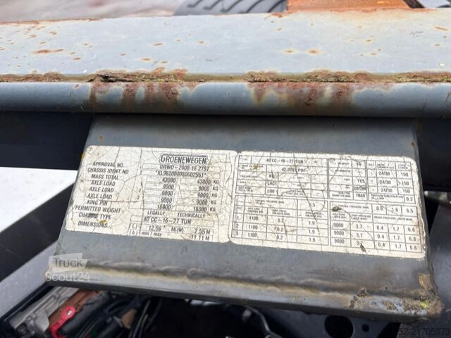 Transport af containere Groenewegen Container 20xft 1x 40ft