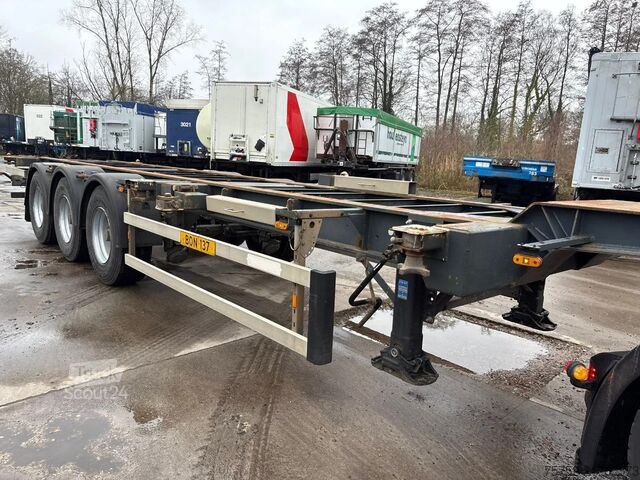 Transport af containere Groenewegen Container 20xft 1x 40ft