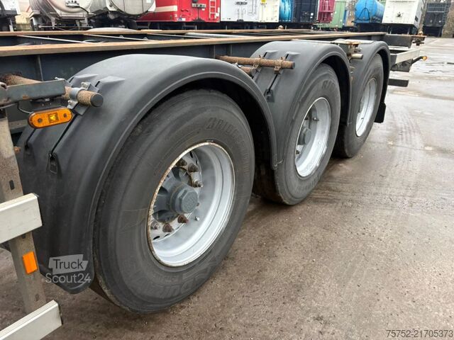 Transport af containere Groenewegen Container 20xft 1x 40ft