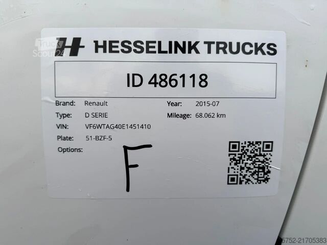 Resväska Renault D180 Koffer 68.062KM!