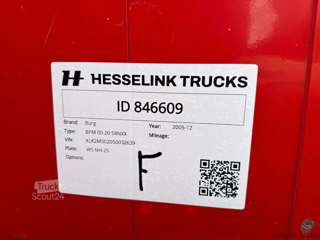 Posuvná plachta Mercedes-Benz Actros 2545 6x2 Volumecombi 120m3! Schuifzeil/D...