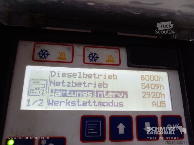 Рефрижераторний напівпричіп Schmitz Cargobull Tiefkühler Multitemp Doppelstock Trennwand