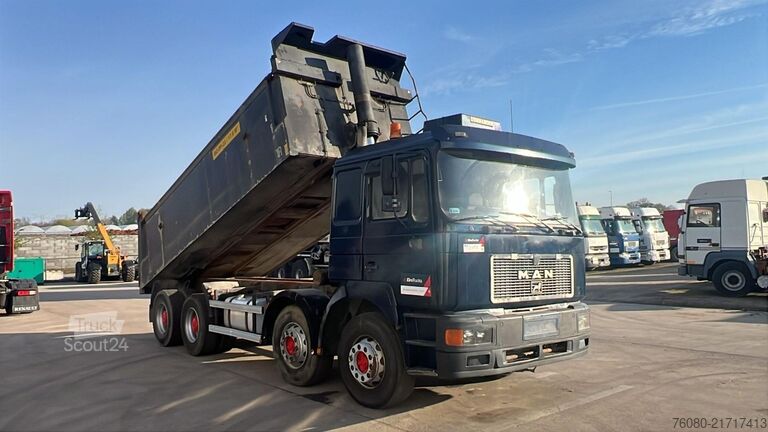 Skraldevogn MAN 37.402 (LAMES / STEEL SUSP. / BIG AXLE / GRAND ...