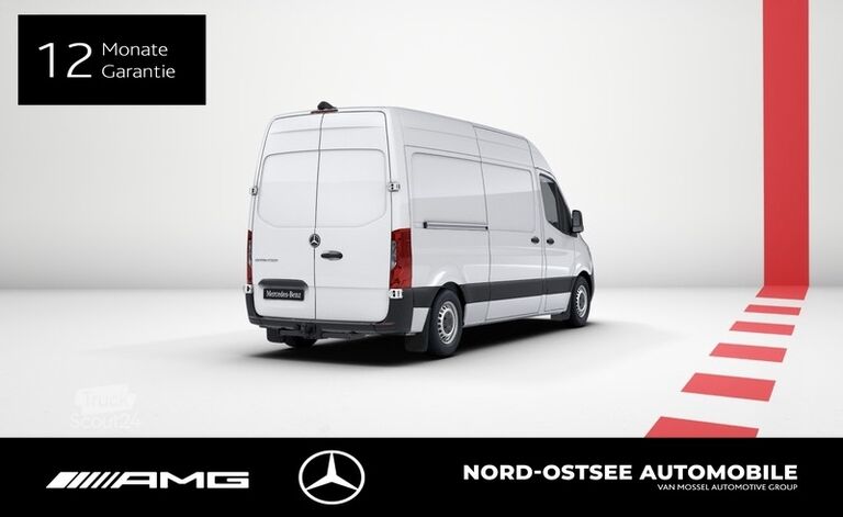 Kassevogn Mercedes-Benz SPRINTER 314 L2H2 STDHZG AHK KLIMA MBUX TEMPOMAT