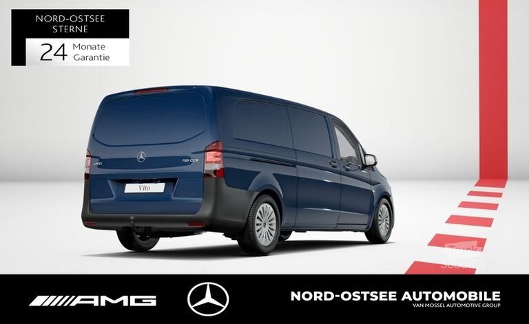 Kassevogn Mercedes-Benz VITO 116 EXTRALANG NEUES MODELL AHK NAV KAM TEMP