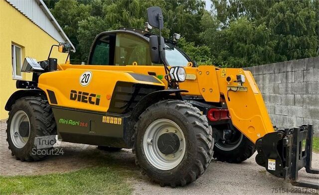 Teleskopisk plattform Dieci Mini Agri 26.6 New Holland TH 6.26