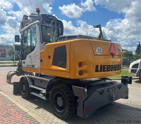 Tekerlekli ekskavatör Liebherr 914