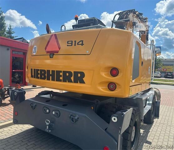 Tekerlekli ekskavatör Liebherr 914