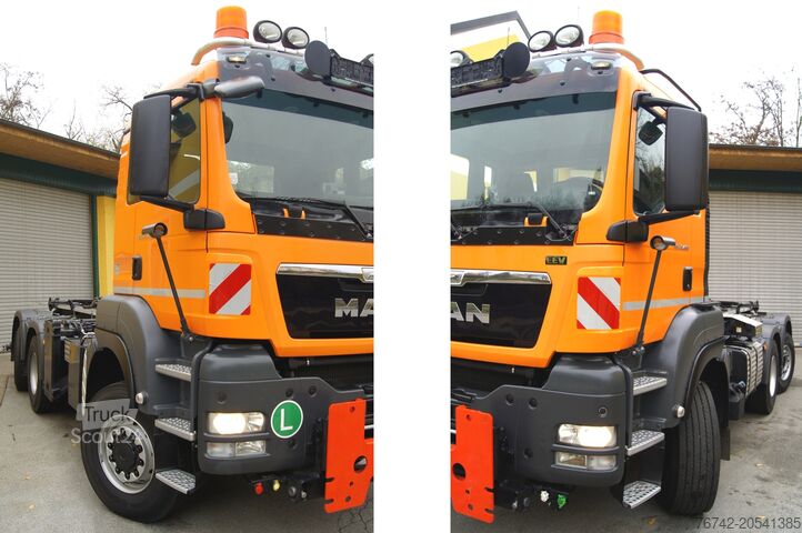 Hookloader MAN TGS 28.400 BL 6x4-4 /TÜV/PALIFT/Winterdienst/Streuer/Pflüge