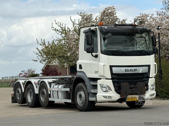 Containertransport (haakarmsysteem) DAF CF 410 FAQ 8x2!!EURO6!!KABELSYSTEEM!!  NL TRUCK