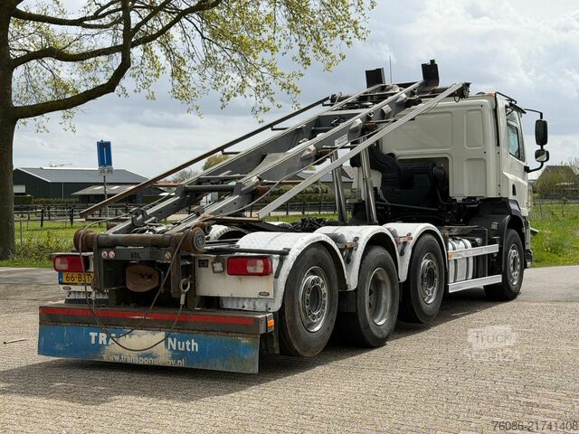 Containertransport (haakarmsysteem) DAF CF 410 FAQ 8x2!!EURO6!!KABELSYSTEEM!!  NL TRUCK