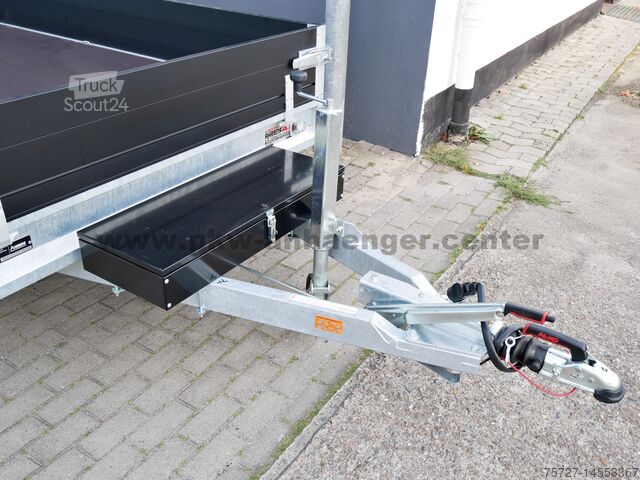 Trailer with open flatbed Anssems Anssems PSX 2500 405x178 Go-Getter Hochl