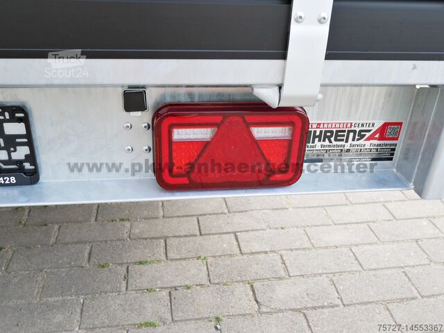Trailer with open flatbed Anssems Anssems PSX 2500 405x178 Go-Getter Hochl