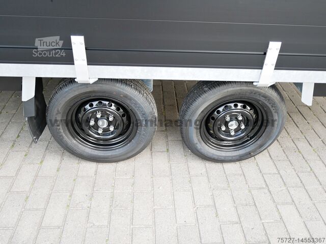 Trailer with open flatbed Anssems Anssems PSX 2500 405x178 Go-Getter Hochl