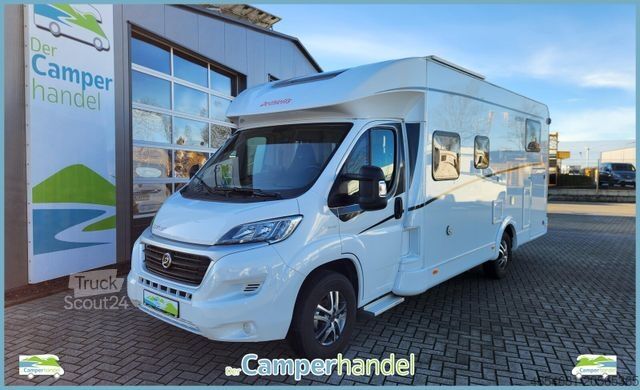 Camping-car semi-intégré DETHLEFFS Trend T 7057 EBL 1.HAND # HCP STÜTZEN#SOLAR#TOP