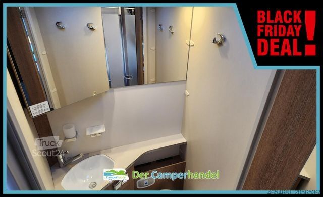 Autorulotă semi-integrată DETHLEFFS Trend T 7057 EBL 1.HAND#HCP STÜTZEN#SOLAR#TOP