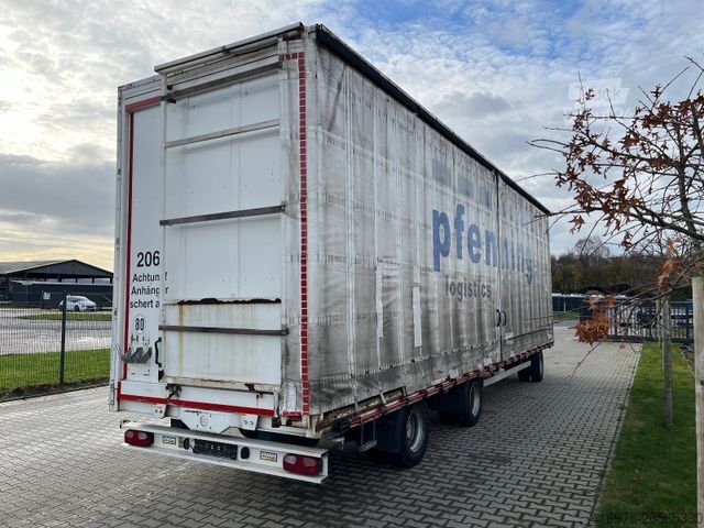 Remorcă 3-Achsen Plateau Plane zwangsgelenkt Anhäng -206