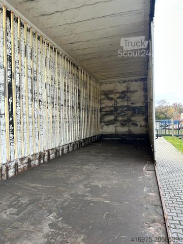 Remorcă 3-Achsen Plateau Plane zwangsgelenkt Anhäng -206