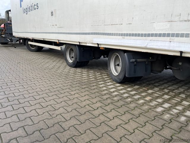 Aanhangwagen  3-Achsen Plateau Plane zwangsgelenkt Anhäng -206