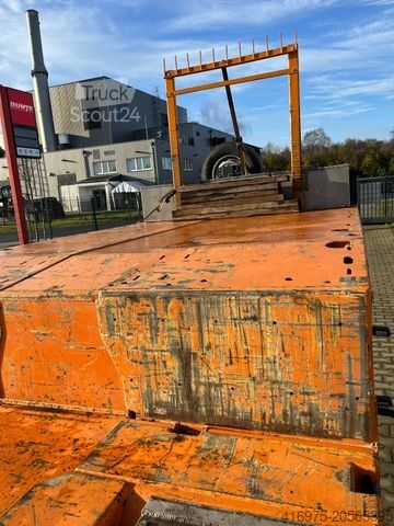 Semiremorcă cu platformă joasă GOLDHOFER Stepstar STN-L3, 2 Paar Radmulden