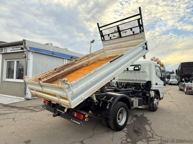 Furgone ribaltabile a tre lati MITSUBISHI FUSO Canter 7C18 /Meiller-3-Seitenkipper/AHK3,5t