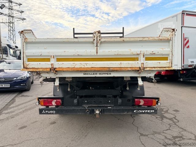 Furgone ribaltabile a tre lati MITSUBISHI FUSO Canter 7C18 /Meiller-3-Seitenkipper/AHK3,5t